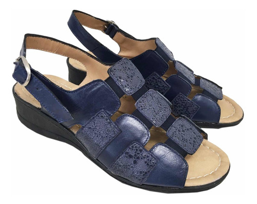 San Crispino Sandalias Azules 613