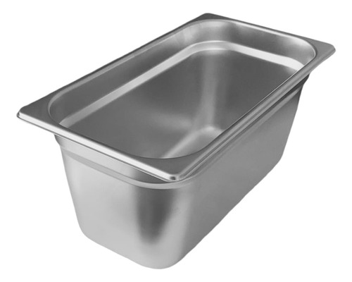 Kit 18 Cubas 1/3 15cm Aço Inox Sem Tampa Gastronômica Buffet
