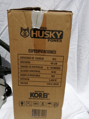 Nebulizadora 16 Litros Eléctrico Termokiller 160 Husky