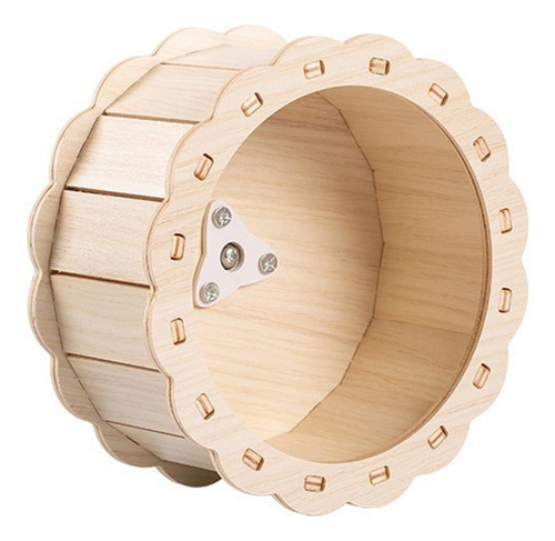 Rueda De Madera Para Hámster, Rueda De Ejercicio Para 21cm