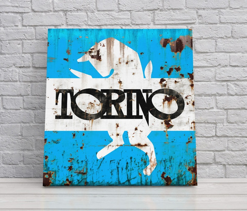 Carteles Retro Torino Ika Renault Pvc Vintage 30x30 Cm