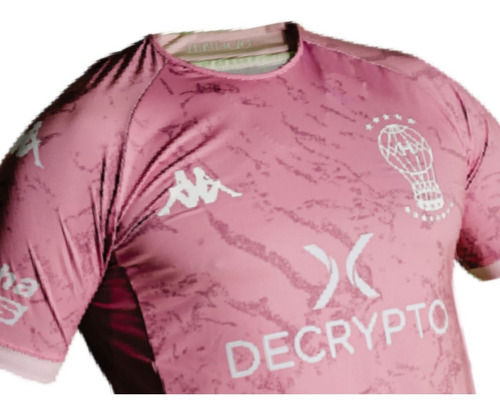Imagen 3 de 5 de Camiseta Kombat Pro Gh Pink Huracán 23 Estampa Pub En Vinilo