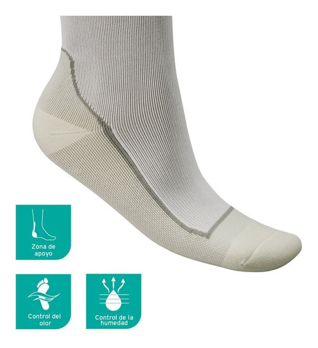 Imagen 3 de 6 de Media De Compresión Jobst Sport 15-20 Mmhg Rodilla