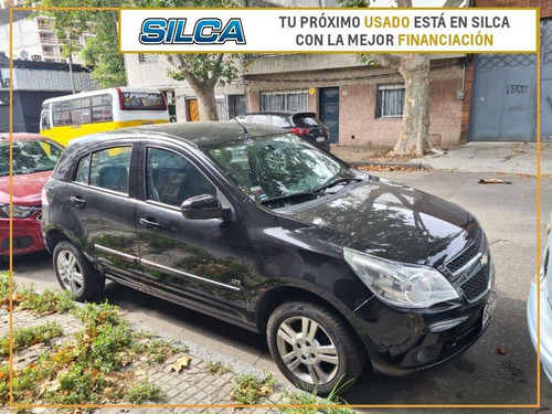 Chevrolet Agile Ltz 2012 Negro 5 Puertas