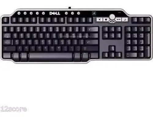 Teclado Dell Sk 8135 Usb Español Negro Con Teclas Multimedia (Reacondicionado)