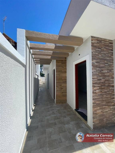 Imagem 5 de 17 de Casa Nova Com Piscina Em Itanhaém - Ita3702
