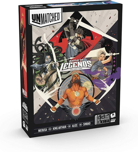 Unmatched Battle Of Legends Juego De Mesa