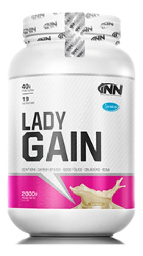 Lady Gain 2kg, Proteina Para Mujer, Aumento Volumen Muscular