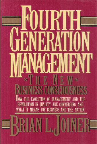 Fourth Generation Management Brian Joiner - Tapa Dura Nuevo