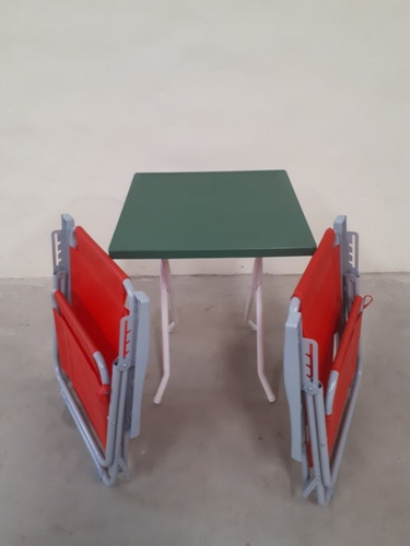 Combo 2 Sillones Bajos + Mesa De Bar