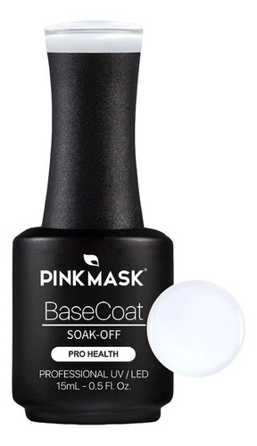 Esmalte Para Uñas Gel Base Coat Goma Pink Mask Blanco