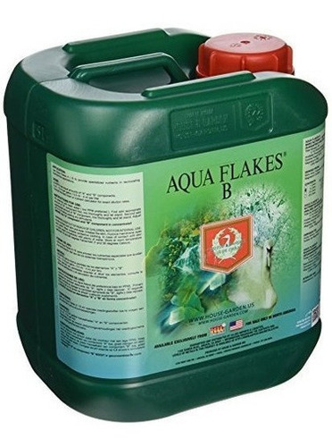Fertilizante Aqua Flakes House And Garden Hgafb05l, 5 L