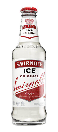 Ice Smirnoff Long Neck 275 Ml - Pack Com 6 Unidades.