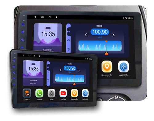 Multimídia Captur 2019 2020 2021 2022 Avançada V2 Octa 4g 9