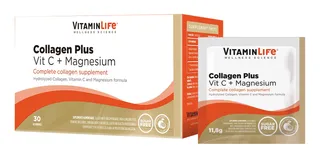 Vitamin Life Collagen Plus Vitamina C+magnesio X30sachet