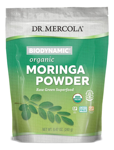 Moringa Orgánica En Polvo 240g 120 Servicios  Dr Mercola