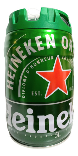 Cerveza Premium Heineken Garrafa X 5 Litros