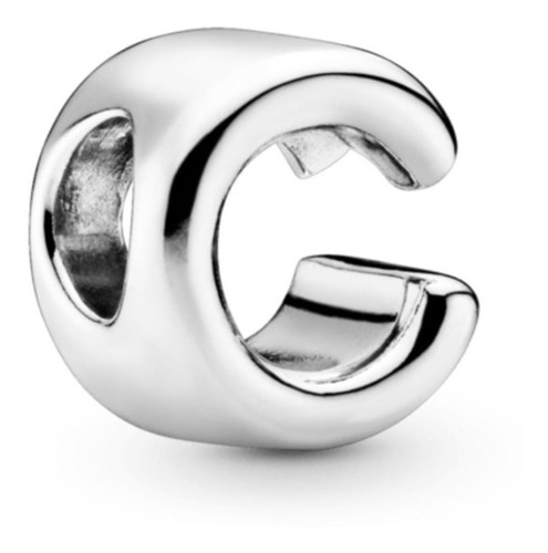 Charm Pandora Letra C Original Plata Ale S925