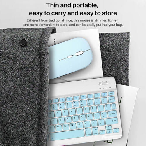 Teclado Bluetooth Inalámbrico Universal For Tableta De 10 P