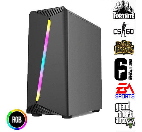Pc Gamer Fácil Amd Ryzen 5 3400g 16gb 1tb Gtx 1650 4gb