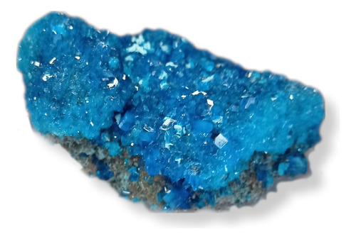 Calcantita Origen Polonia,. Mineral De Colección! Azul Rey