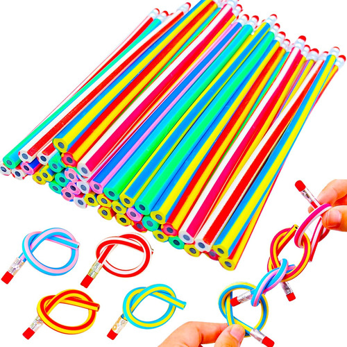 40pcs Lápiz Suave Flexible, Lápices Flexibles Doblado...