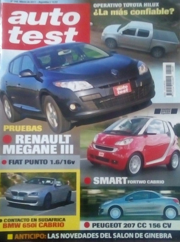 Auto Test 245 Renault Megane Iii, Fiat Punto 1.6/16v