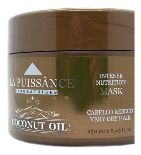 La Puissance Coconut Oil Máscara Nutritiva Coco Pelo X 250ml