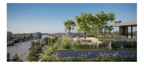 Tigre Venta Departamento Dos Ambientes Con Balcón Y Jardín.