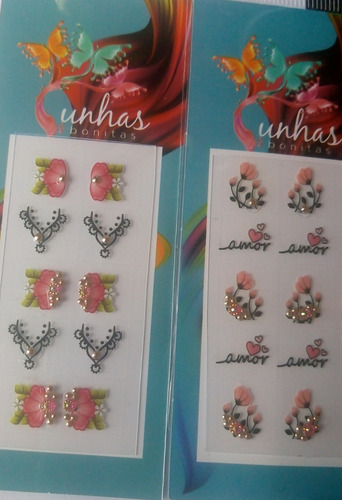 Adesivos Unhas Bonitas