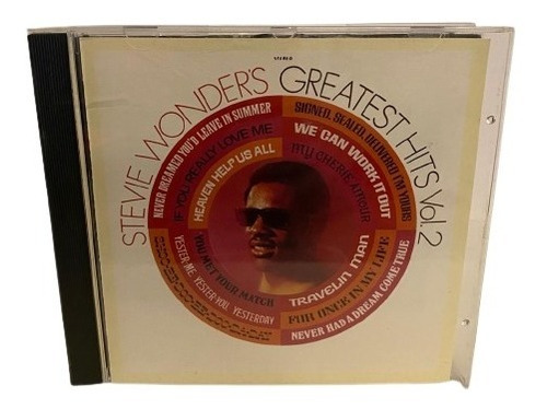Stevie Wonder  Stevie Wonder's Greatest Hits Vol.  Cd Usado