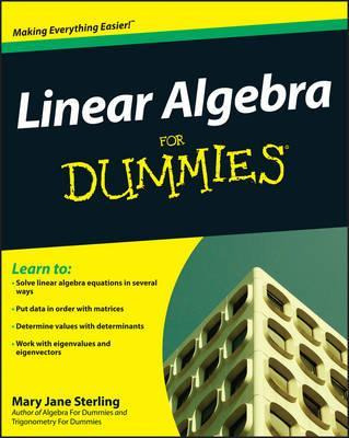 Libro Linear Algebra For Dummies - Mary Jane Sterling