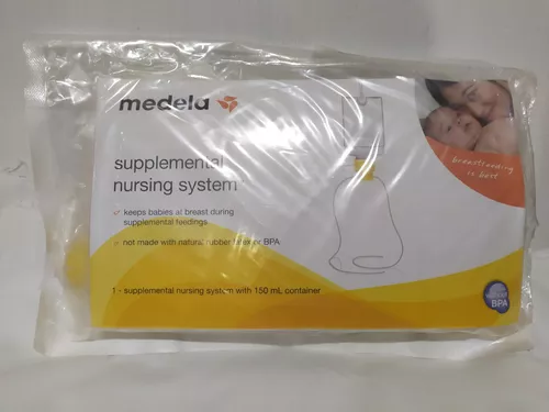 Supplemental Nursing System Medela- Sistema de alimentación suplement . Relactador –