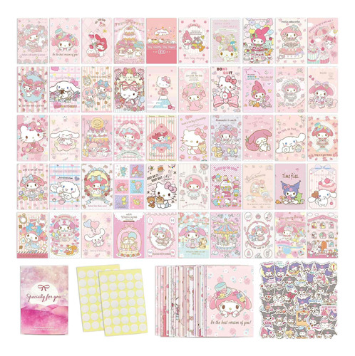 Artbiz Kit De Collage De Pared De Anime De 92 Piezas, Imgene