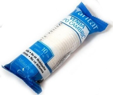 Imagen 4 de 7 de Venda / Gasa Tipo Cambric 10cm X 3mt Por 50 Unidades-balphin