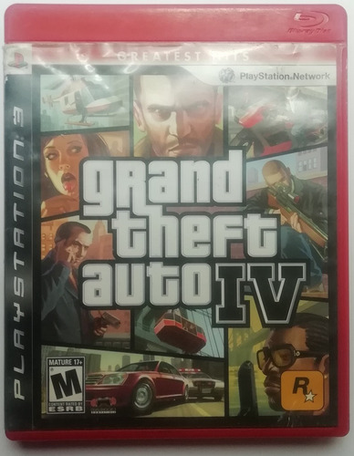 Ps3 Grand Theft Auto Iv Gh $349 Disc Fisico Used Mikegamesmx (Usado)