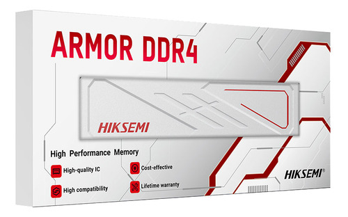 Memoria Hiksemi Armor White Ddr4 8gb 3200 Mhz