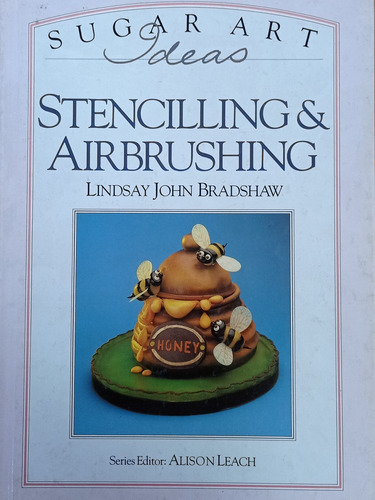 Libro Arte En Azúcar Aerografía Y Plantillas En Inglés Retro