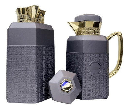 Garrafa Térmica De Luxo Café E Chá Conjunto La Roca