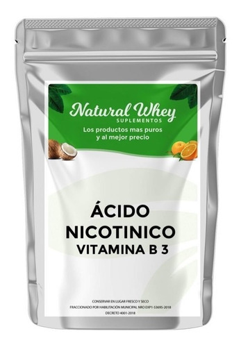 Acido Nicotinico Vitamina B3 50 Gr