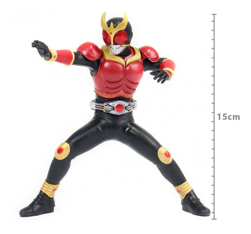 Boneco Kamen Masked Rider - Kuuga Might Form - Heros Bandai
