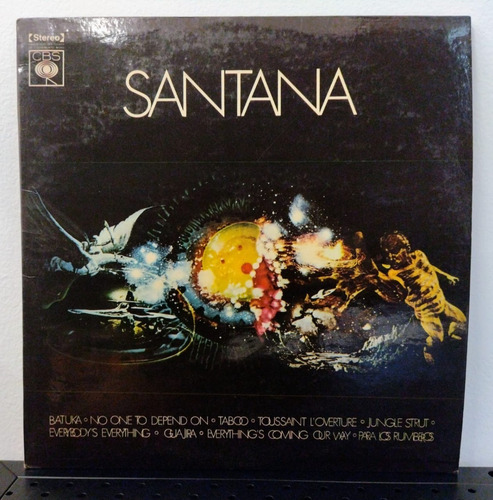 Santana - Lp Disco De Vinil