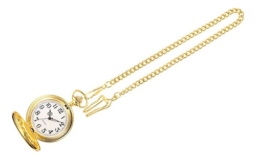 Oro Reloj Bolsillo Con Colgante Para Trajes Peaky Blinders