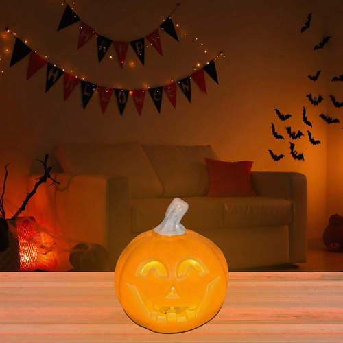 Farol Con Forma De Calabaza Para Halloween Con Forma De L Ni
