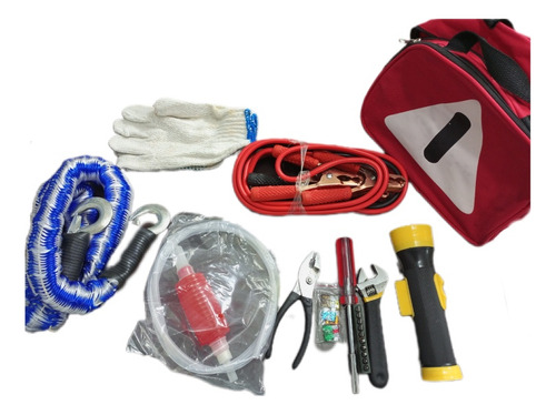 Kit De Emergencia Vial 10 Piezas 