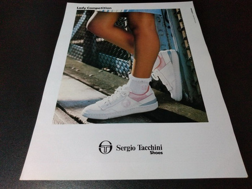 (pb381) Publicidad Clipping Zapatillas Sergio Tacchini 1988