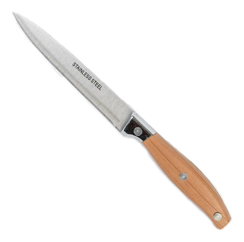 Cuchillo Profesional Deshuesador 23.5 Cm Acero Mnago Madera 