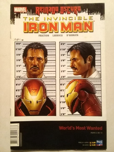 The Invincible Iron Man #9 - Reinado Oscuro  - 2/12 - 2012