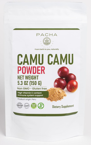 Polvo Camu Camu Natural Alto En Vitamina C Antioxidantes