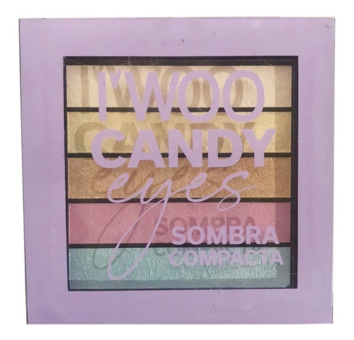 Imagen 2 de 10 de Sombra Compacta 5 Colores I'woo
